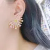 Dangle Earrings Luxury Multicolor Fireworksスタッド