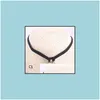 Chokers Chokers Lolita Veet Black Lace Punk Vintage Style Charms Pendant Necklaces Jewelry For Sale Drop Delivery Pendants Dhmzp Dhrnt