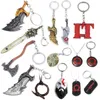 Keychains God of War 4 Kratos Sword Keychain Pendant Keyring Jewelry Men and Women Car Key Chain Accessories272R