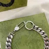 Top Luxury Designer Bracelet Cuffs Valentine Day Gift Unisex Silver Bracelets Fashion New Fashion Jewelry Supply3038