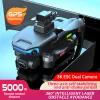 Nouveau Drone GPS AE3 Pro Max 8K professionnel double caméra HD 5G cardan 3 axes sans balais Distance d'évitement d'obstacle 5KM RC quadrirotor