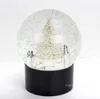 Decorations CClassics Snow Globe With Christmas Tree Inside Car Decoration Crystal Ball Special Novelty Christmas Gift with Gifts Box LT564