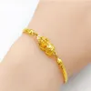 LY01 pixiu ruby pixiu bracelet female models simulation long time no color gold plated 18K or 24k gold fashion jewelry gift331l