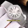 Limelight Gala 32mm G0A41212 Vit Dial Swiss Quartz Womens Watch Diamond Bezel Sapphire Glass Silver Steel Mesh Band Lady New Wat261R