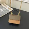 Borse di marca di lusso da donna Portamonete Borse a marsupio Mini Borsa a tracolla Portafogli Designer di marca da donna Marrone Lettera Mini pochette Borse Totes Borse con catena possono essere borse a tracolla