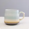 Cafetières Vintage multicolore four Fambe tasse à thé en céramique Style japonais rétro tasse à thé à la main Temmoku glaçure TeaSet maison bol maître