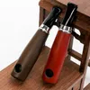 New Style Colorful Natural Wood Smoking Handpipes Herb Tobacco Filter Cigar Mouthpiece Tips Portable Innovative Removable Cigarette Hand Holder Pipes