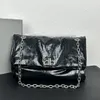 Новая сумка из вощеной коровьей кожи Монако, сумки через плечо, горячие сумки, женская дизайнерская сумка, сумка через плечо, классические сумки, женский клатч большой емкости Chan 863