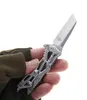 Stahl Klappmesser Tragbare Kleine Camping Messer Multi funktion Tasche Schälmesser Metall Cutter Klingen Outdoor