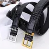 Belt for Women Genuine Leather Belt 3cm Width High Quality Men Designer Belts S Buckle cnosme Womens belts Waistband Cintura Ceint250B