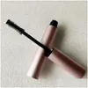 Mascara twarz kosmetyczny czarny kolor więcej objętości 8 ml różowa rurka aluminiowa masacara wodoodporne wydłużenie makijaż rzęs długotrwały H dhyyr