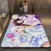 Dywany Nekopara anime podłogowa mata łazienka pokój dla dzieci sypialnia dekoracja balkon przeciwpoślizgowy żywy żywy wita dywan 231010