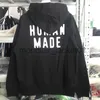 Men's Jackets Zipper High Quality Plush Jacket Human Made Men Women Plush Fleece Human Made Cartoon Dog Coat J231010
