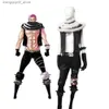 Tema Kostüm Anime One Piece Charlotte Katakuri Cosplay Cadılar Bayramı Comic-Con Cosplay Makyajı için Özel Yapıldı Q231010