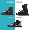 Snowboards Skis Winter Snowboard Ski Boots Waterproof Snow Feet Attach to Boots With Bindings One Size Fits All for Skier Portable Skiing Shoes 231010