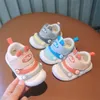 Chaussures de printemps et d'automne pour bébé, chaussures de dessin animé pour tout-petits, antidérapantes, en maille respirante, à semelles souples