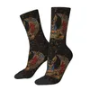 Chaussettes pour hommes Mignon Hommes Anubis Dieu égyptien Robe Unisexe Confortable Chaud Impression 3D équipage de l'Egypte ancienne