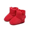 Bottes de marche pour bébés en bas âge, chaussures d'hiver pour nouveau-nés, classiques de styliste pour enfants, garçons et filles, bottes de neige chaudes, chaussures de pré-marche pour nourrissons