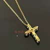 قلادة TIFF مصمم الأزياء الفاخرة المجوهرات الكاملة Sky Star Cross Necklace High Diamond All Styles Accessor