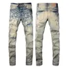 Jeans pour hommes Dsquare Designer de luxe européen et américain d2 Jeans pour hommes Slim Fit élastique pantalon de broderie mode Swing Paint vêtements pour hommes taille américaine 28-38 Jeans 859