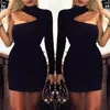 Casual Dresses Bodycon Bandage Dress Women Vestidos Verano Summer Sexig Elegant White Black Yellow One Shoulder Mini Celebrity Part211t