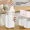 Storage Bottles Food Box Moisture Proof Rice Coffee Beans Organizer Grain Case