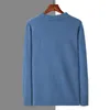 Erkek Sweaters Mvlyflrt 2023 Sonbahar Kış Giyim HARDIGAN 100 Mink Cashmere Örme Süveter Jumper Polo Gömlek Kot BR112 231010