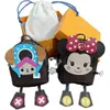 Marque de luxe femmes porte-clés marque de créateur Mini sac à dos dessin animé souris porte-monnaie ours sac à main avec fermeture éclair pochettes Chopper portefeuille de rangement porte-clés sac pendentifs