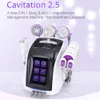 Professional Vacuum Cavitation Cellulite Decomposing Body Slimming Contouring RF Anti-wrinkle Eye Bag Remove Facial Massage 6 in 1 Center with Laser Pads