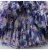 Jupes jupe en tulle irrégulière femmes printemps automne et été mode violet camouflage imprimé gâteau personnalité volants