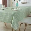 Nappe de Table en PVC, imperméable, résistante à l'huile et lavable, en coton, style japonais, frais et rafraîchissant, 231009