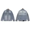 Kvinnor denimjackor Fashion Letters Mens Woman Jacket Rockar Spring Autumn Par Stylist Streetwear S-XL mycket kvalitet