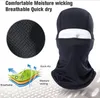 Maschera multifunzionale a pieno facciale Copricapo Passamontagna mimetico Maschere Bandana Motocicletta Ciclismo Sci Sport Maschera