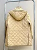 Women's Trench Coats Vintage Designer Quilted Jacket With Large Pockets Fashion Luxury All-in-one For Autumn And Winter