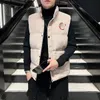 Gilet da donna di alta qualità Designer Down Vest giacche da donna Parka manica lunga cerniera Distintivi da uomo piumini cappotto casual gilet d'oca Gilet da donna