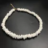 Puka skalhalsband för kvinnor boho tropisk hawaiian strand puka shell surfer choker halsband smycken män kvinnor316v