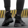 Boots 2023 Trendy Outdoor High Top Men's Combat Motorcycle Shoes Waterproof Motorbike Racing Botas De Hombre