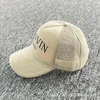 Boll Caps Lan Truck Hat Letter Printed Mesh Cap Biteckna Curved Brim Baseball Cap för män och kvinnor Hiphop Streetwear 231009