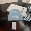 Dhgate beanie mulheres designer coelho cabelo de malha chapéu de alta qualidade versão coreana ce carta chapéu de lã outono e inverno quente e engrossado feminino net vermelho mesmo