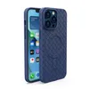 Luxury Weave Pattern Strong Magnetic Cover Case for iPhone 11 12 13 14 Plus 15 Pro Max Chinese Knot Style Phone Shockproof Cases