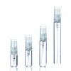 Verpakkingsflessen Groothandel 2 ml L 5 ml 10 ml Mini hervulbare spray per fles Glas Reizen Lege verstuiverflessen Monsterflesjes Kantoor Schoo Dhwey