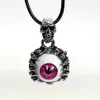 New Demon Evil Eye Necklaces & Pendants Punk Skull Pendant Men Personalized Necklace Vintage Resident Evil Eye Collares210l