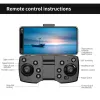 Novo xs9 mini drone 4k câmera hd modo de retenção alta dobrável mini rc wifi fotografia aérea quadcopter brinquedos helicóptero menino presente