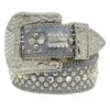 2022 Fashionbanden voor vrouwelijke Designer Mens BB Simon Rhinestone Belt met bling steentjes als cadeau217U