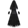 Temadräkt halloween terrorist nunna kostym demonen skrämmande cosplay dräkter långa kläder lady spooktacular blodiga nunna cosplay fancy klänning x1010