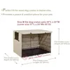 Kennels Dog Crate Cover Oxford Cloth Pet Kennel Universal Fit For 36 Inches Wire CNIM