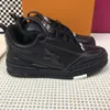 Tasarımcı Moda Eğitmeni Sneaker Intage Sıradan Ayakkabı Virgils Timsah-Dökülmüş Siyah Gri Kahverengi Beyaz Yeşil Buzağı Deri Fransız Ablohs Erkek Ayakkabı JN000001