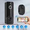 Campainha visual com câmera WIFI de baixa potência, campainha com visão noturna de alta definição, segurança inteligente, interfone doméstico, bateria, campainha por kimistore2