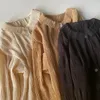 Kadınlar bluz gömlekleri totem* Kadınlarım birlikte tasarlanmış polyester düz renkler rahat pileli kıvrımlar fener kollu bluz gömlek 231010