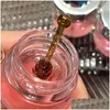 Autres articles de soins de santé Baume à lèvres hydratant au miel de cerise rose Masque unisexe naturel nourrissant Lignes de fondu Blam Drop Delivery Be Dhyue